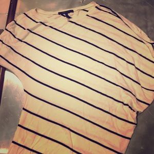 Bcbg size small striped tunic